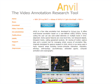 Tablet Screenshot of anvil-software.org